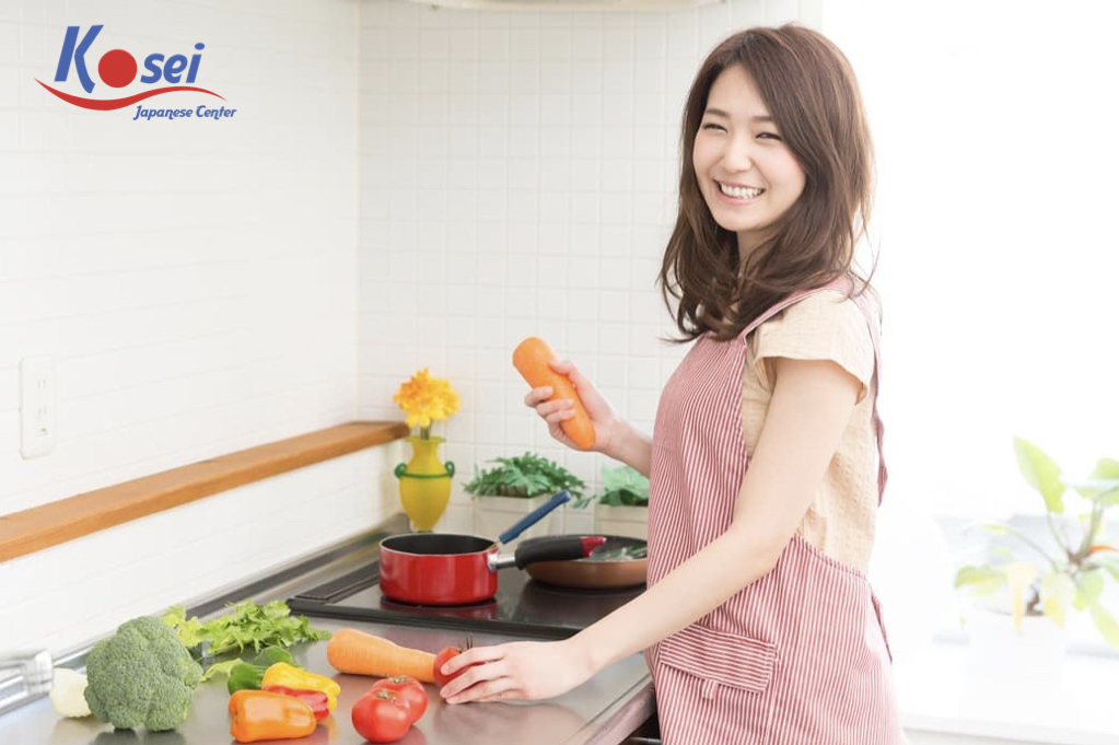 Các từ vựng sử dụng trong nấu ăn